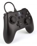 Контролер PowerA - Wired Controller, жичен, за Nintendo Switch, Black Matte - 2t