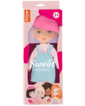 Комплект дрехи за кукла Orange Toys Sweet Sisters - Синя рокля без ръкави - 1t