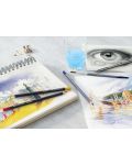 Комплект цветни моливи Faber-Castell Goldfaber - 24 цвята, в метална кутия - 5t