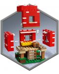 Констуктор LEGO Minecraft - Къщата на гъбите (21179) - 3t