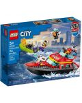 Конструктор LEGO City - Спасителна лодка (60373) - 1t