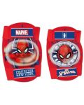 Комплект детски протектори BIKE SPORT - Spiderman, червен - 1t