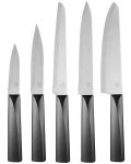 Комплект ножове MasterChef - Japanese Style, 5 броя, черни - 1t