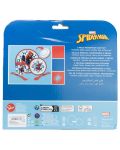 Комплект за хранене Stor - Spiderman Arachnid Grid, 5 части - 3t