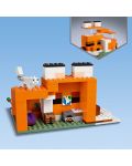Конструктор LEGO Minecraft - Хижата на лисиците (21178) - 3t