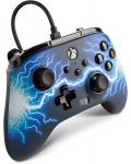 Контролер PowerA - Enhanced, жичен, за Xbox One/Series X/S, Arc Lightning - 3t