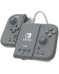 Контролер Hori - Split Pad Compact Attachment Set, сив (Nintendo Switch) - 2t