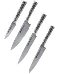 Комплект от 4 ножа с поставка Samura - Bamboo - 2t