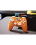 Контролер Konix - за Nintendo Switch/PC, жичен, Naruto, оранжев - 6t