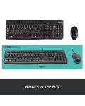 Комплект мишка и клавиатура Logitech - MK120, черен - 10t