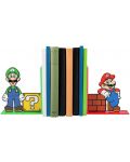 Комплект ограничители за книги Paladone - Super Mario, 2 броя  - 3t