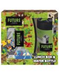 Комплект бутилка и кутия за храна BackUp Game Level - 1t