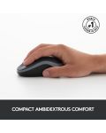 Комплект мишка и клавиатура Logitech - MK270, безжичен, черен - 4t