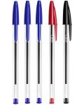 Комплект химикалки BIC Cristal Original Medium - 1.0 mm, 5 броя - 1t