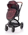 Комбинира детска количка Lorelli - Lumina, червена - 4t