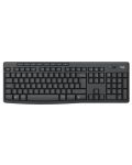 Комплект клавиатура и мишка Logitech - MK370, безжичен, графит - 3t