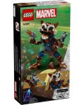 Конструктор LEGO Marvel Super Heroes - Ракета и бебе Грут (76282) - 8t
