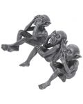 Комплект статуетки Nemesis Now Adult: Humor - Three Wise Goblins, 12 cm - 2t