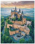 Комплект за рисуване по номера Schipper - Замъкът Хоенцолерн - 2t