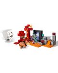 Конструктор LEGO Minecraft - Засада до портала към Ада (21255) - 2t