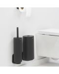 Комплект от 3 аксесоара за тоалетна Brabantia - MindSet, Mineral Infinite Grey - 4t