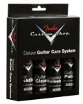 Комплект за почистване на китара Fender - Custom Shop 4-Step, черен - 2t