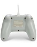 Контролер PowerA - за Nintendo Switch, жичен, White Matte - 4t