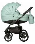 Комбинирана детска количка 2в1 Baby Giggle - Indigo Special, зелена - 2t