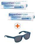 Комплект Bepanthen Хидратиращ крем, 2 х 30 g + Подарък слънчеви очила, Bayer - 1t