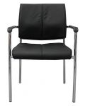 Комплект посетителски столове RFG - Flash M, 4 броя, черни - 1t