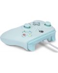 Контролер PowerA - Enhanced, жичен, за Xbox One/Series X/S, Cotton Candy Blue - 5t