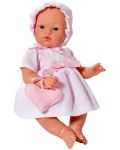 Кукла Asi - Бебе Коке, с розова рокля и чантичка - 1t