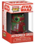 Комплект Funko POP! Collector's Box: Movies - Star Wars (Holiday R2-D2) (Metallic) - 4t