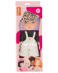 Комплект дрехи за кукла Orange Toys Sweet Sisters - Дънкова рокля без ръкави - 1t