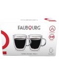 Комплект от 2 двустенни чаши Faubourg - Rome, 120 ml - 2t