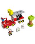Конструктор LEGO Duplo Town - Пожарникарски камион, със звуци (10969) - 2t