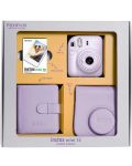 Комплект Fujifilm - instax mini 12 Bundle Box, Lilac Purple - 1t