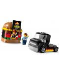 Конструктор LEGO City - Камион за бургери (60404) - 4t