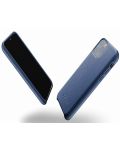 Кожен калъф Mujjo за iPhone 11 Pro, син - 3t