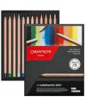 Комплект цветни моливи Caran d'Ache Luminance 6901 - 12 цвята - 2t
