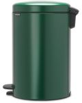 Кош за отпадъци Brabantia - NewIcon, 20 l, Pine Green - 3t