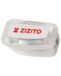 Комплект маска за гмуркане с шнорхел в кутия Zizito - прозрачен - 4t