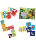 Комплект детски игри Grafix - Джунгла, 4 в 1 - 2t