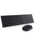 Комплект мишка и клавиатура Dell - KM5221W Pro, безжичен, черен - 2t