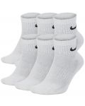 Комплект чорапи Nike - Everyday Cushion, 3 чифта , бели - 1t