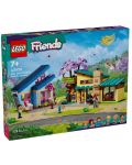 Конструктор LEGO Friends - Фамилните къщи на Оли и Пейсли (42620) - 1t