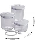 Комплект вакуумни кутии Solis - 1x700 ml, 1x1.4 l + 1x2 l, BPA Free - 6t