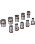 Комплект вложки MTX - Удължени, 10 броя, 12-стенни, 10-24 mm - 1t