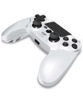 Безжичен контролер Cirka - NuForce, бял (PS4/PS3/PC) - 3t