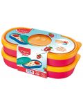 Комплект кутии за храна Maped Concept Kids - Червена, 150 ml, 2 броя - 1t